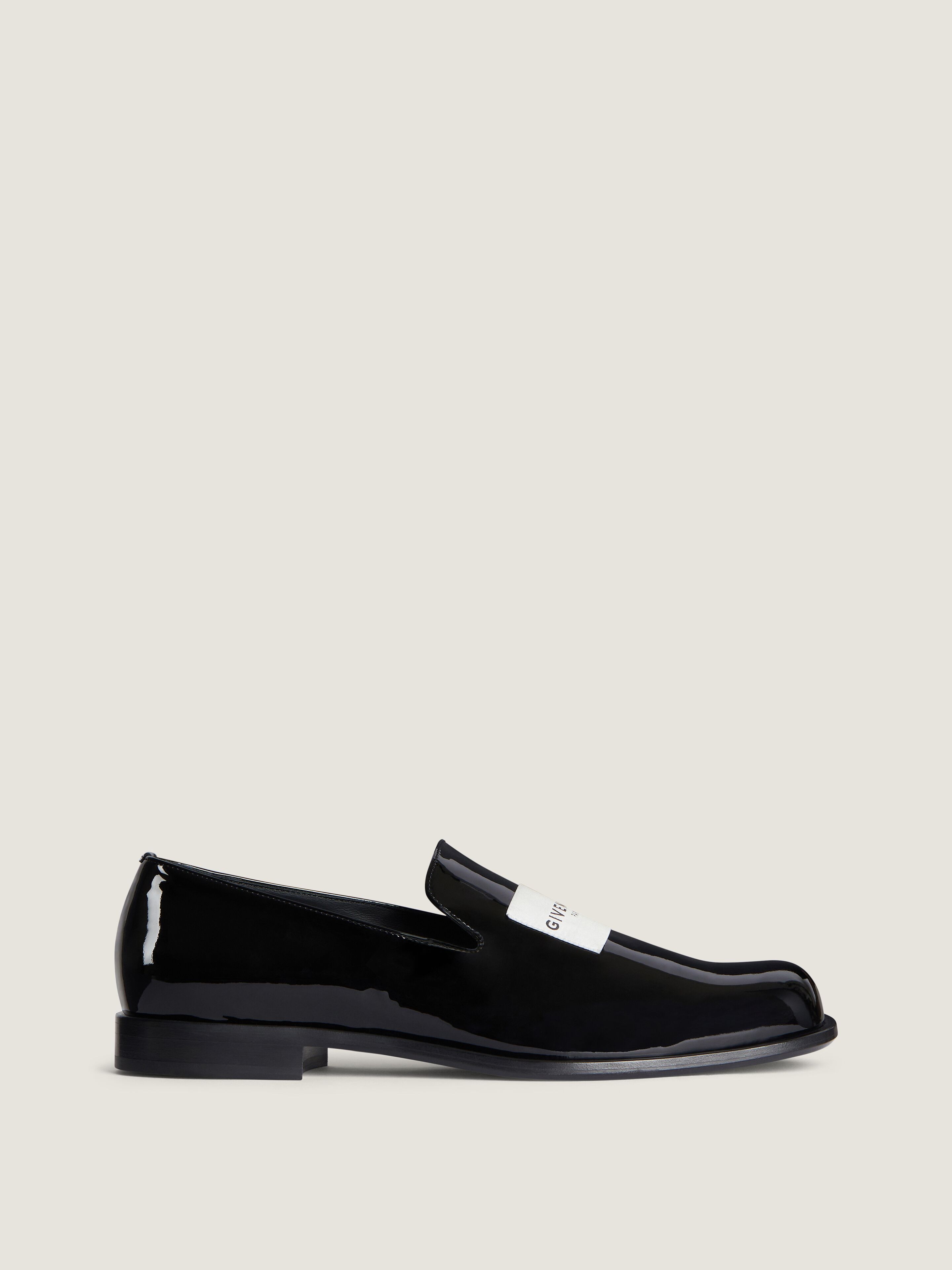Tux loafers in patent leather
